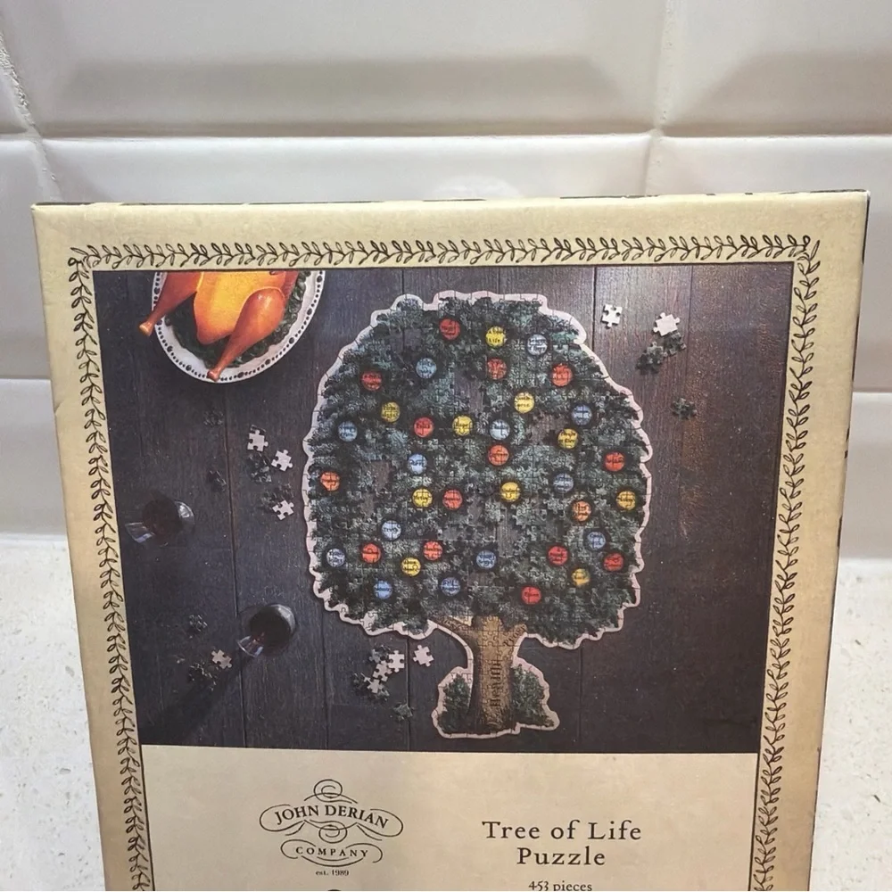 John Derian x Target Tree of Life Puzzle 453pc – New Sealed 2025